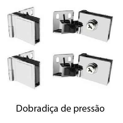 Acessório - Dobradiça de Pressão